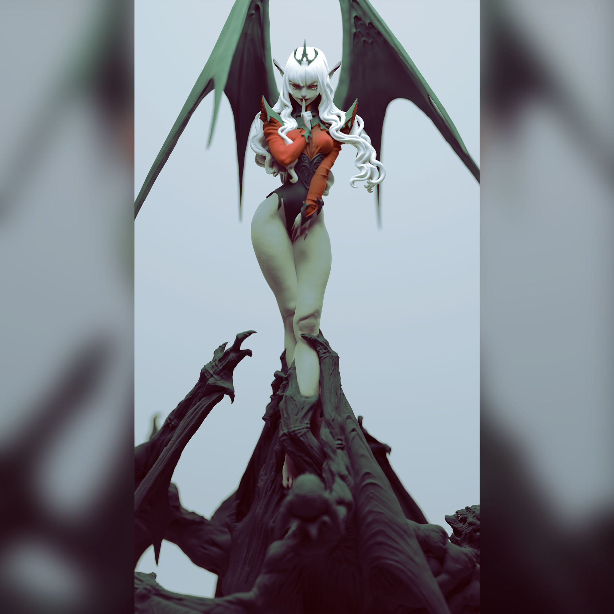 Nyx, Princess of Eternal Night - figurine résine 75 mm