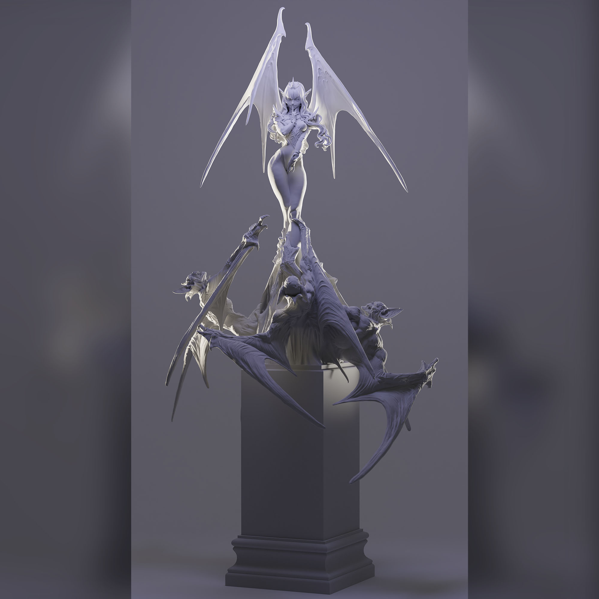 Nyx, Princess of Eternal Night - figurine résine 75 mm