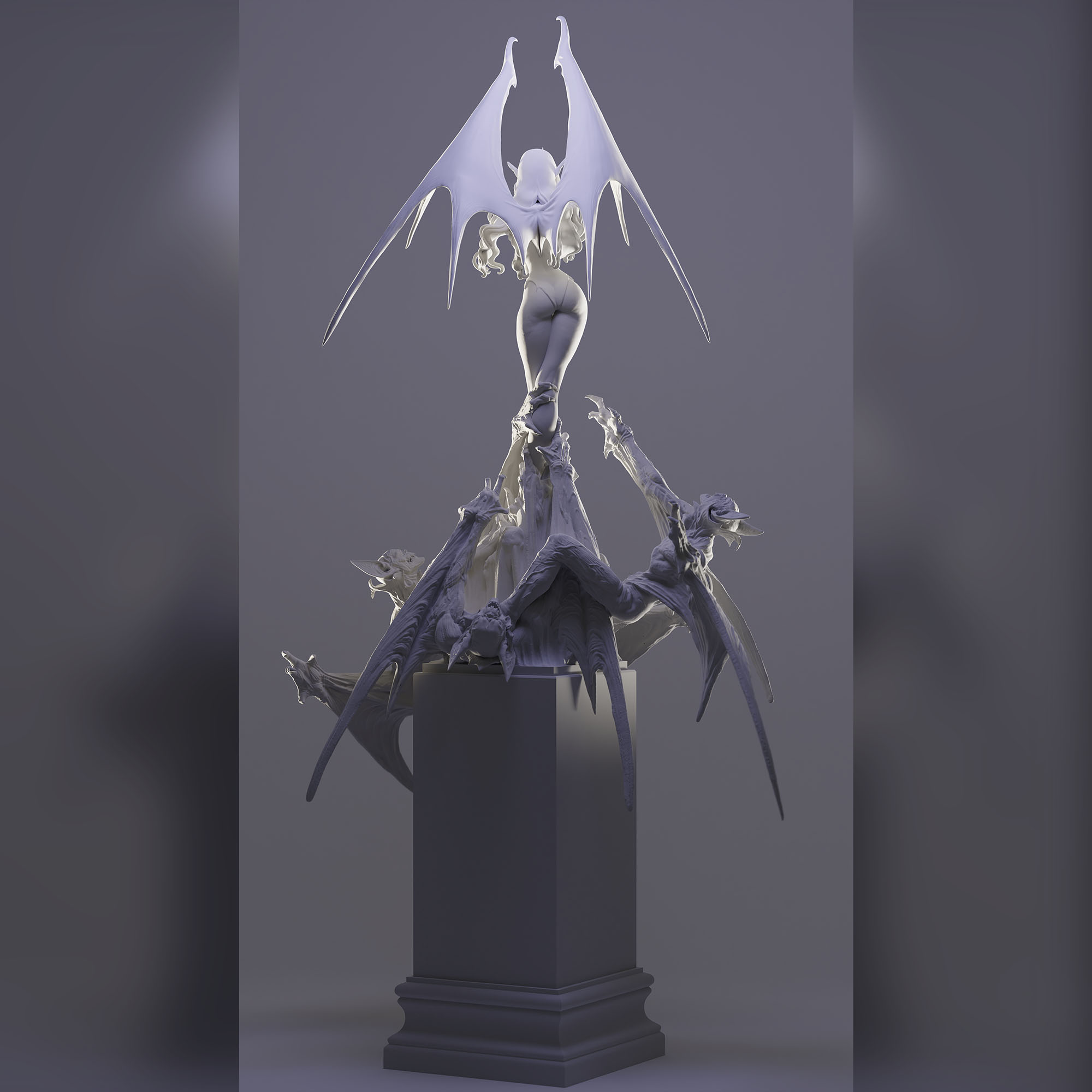 Nyx, Princess of Eternal Night - figurine résine 75 mm