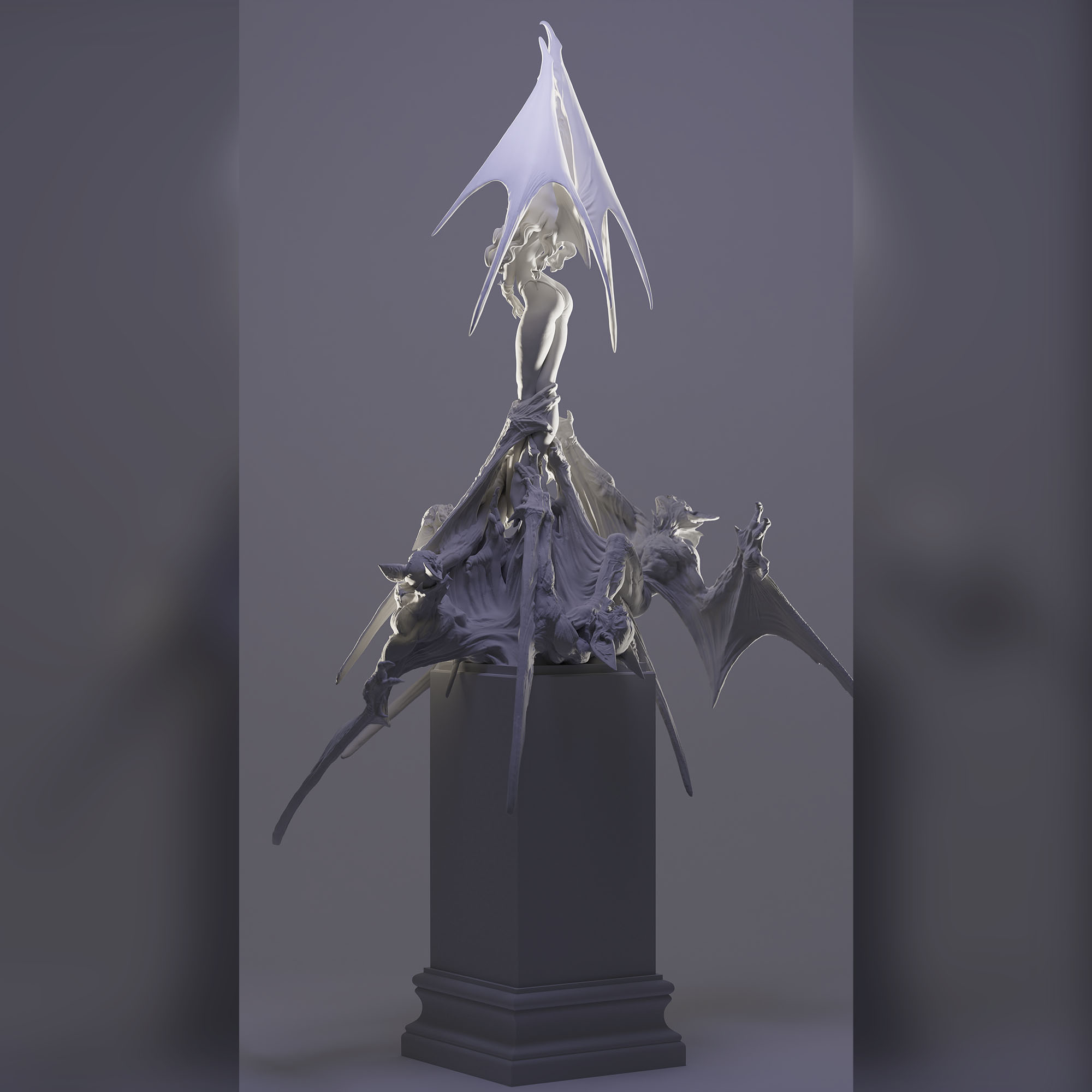 Nyx, Princess of Eternal Night - figurine résine 75 mm