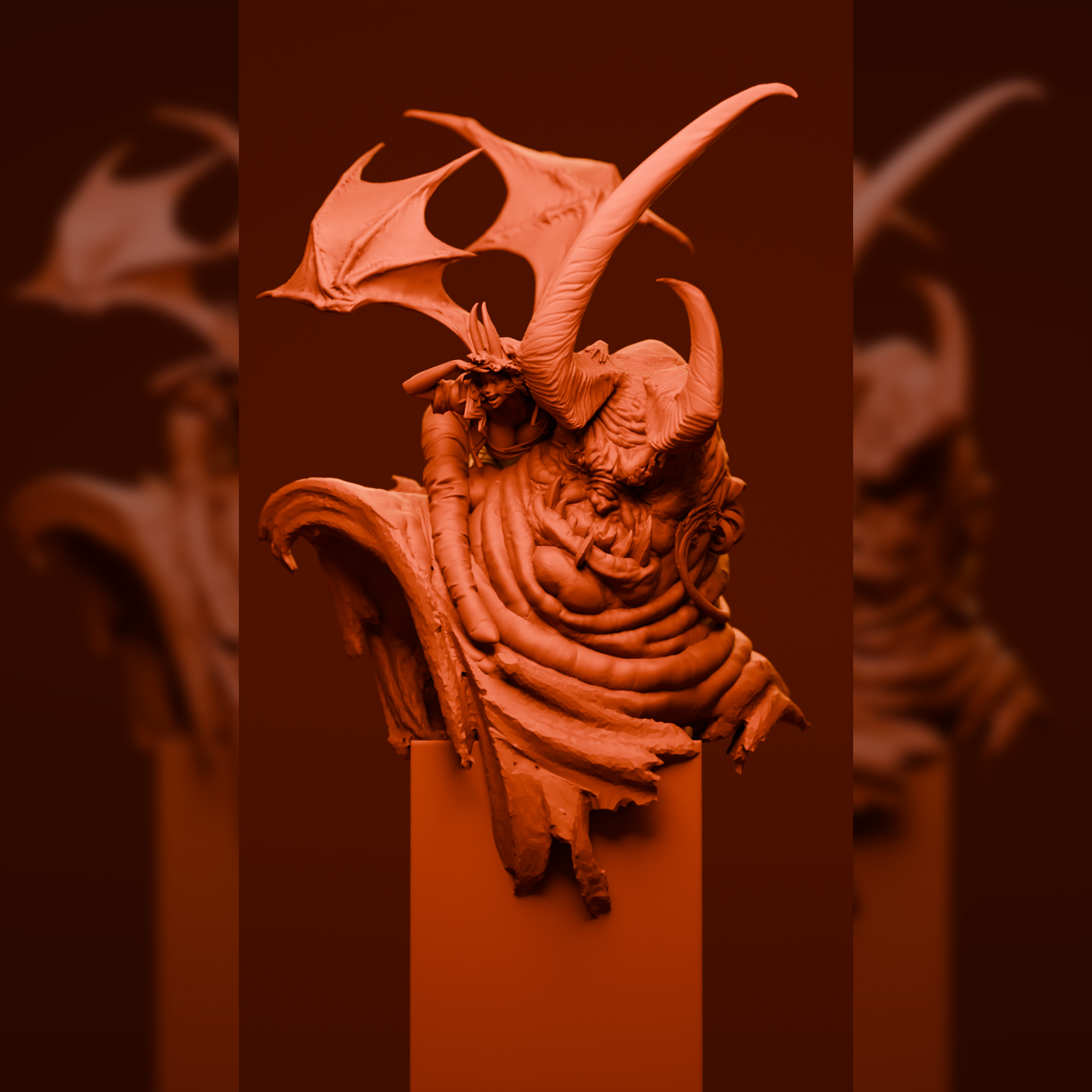 The Messenger - figurine résine 75 mm