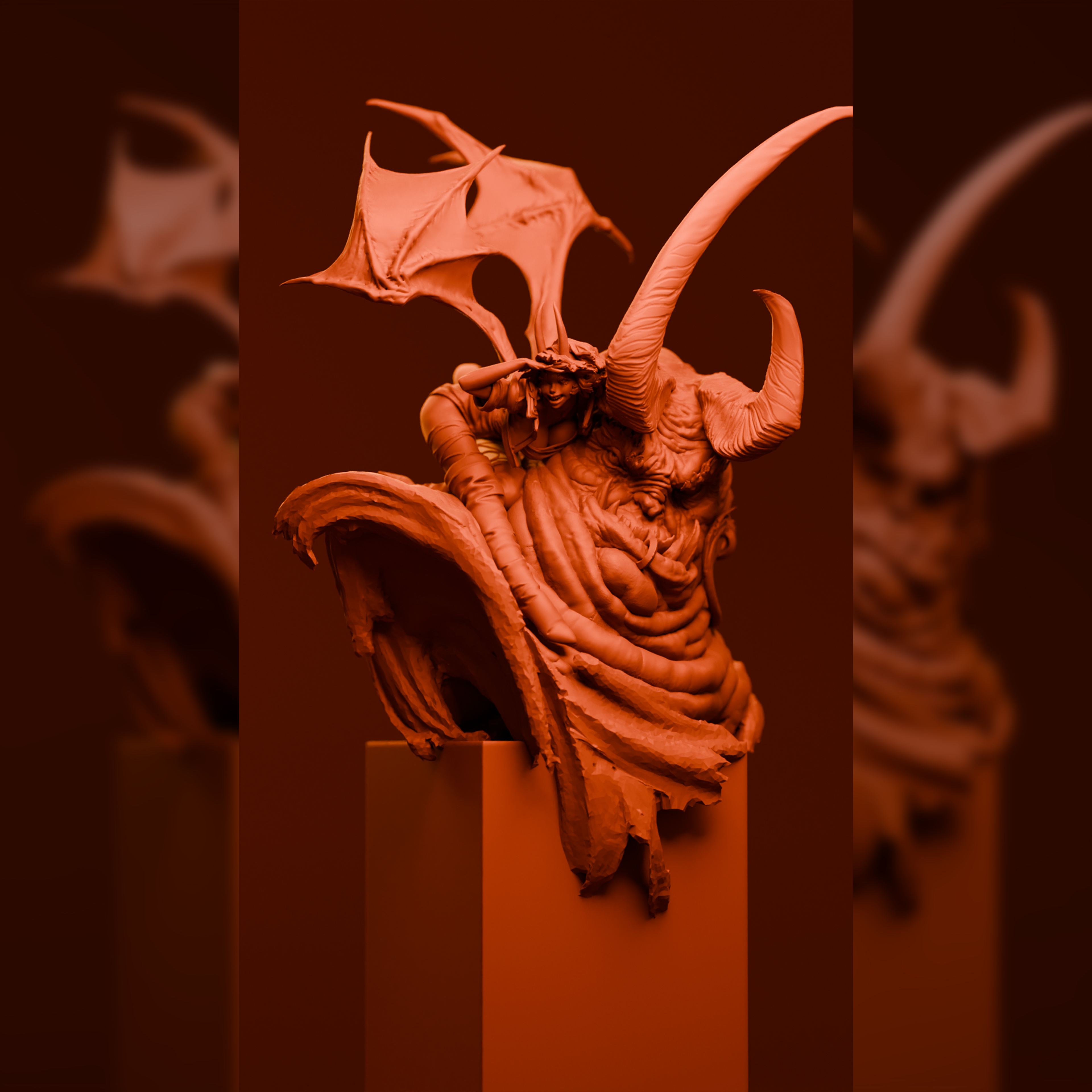 The Messenger - figurine résine 75 mm