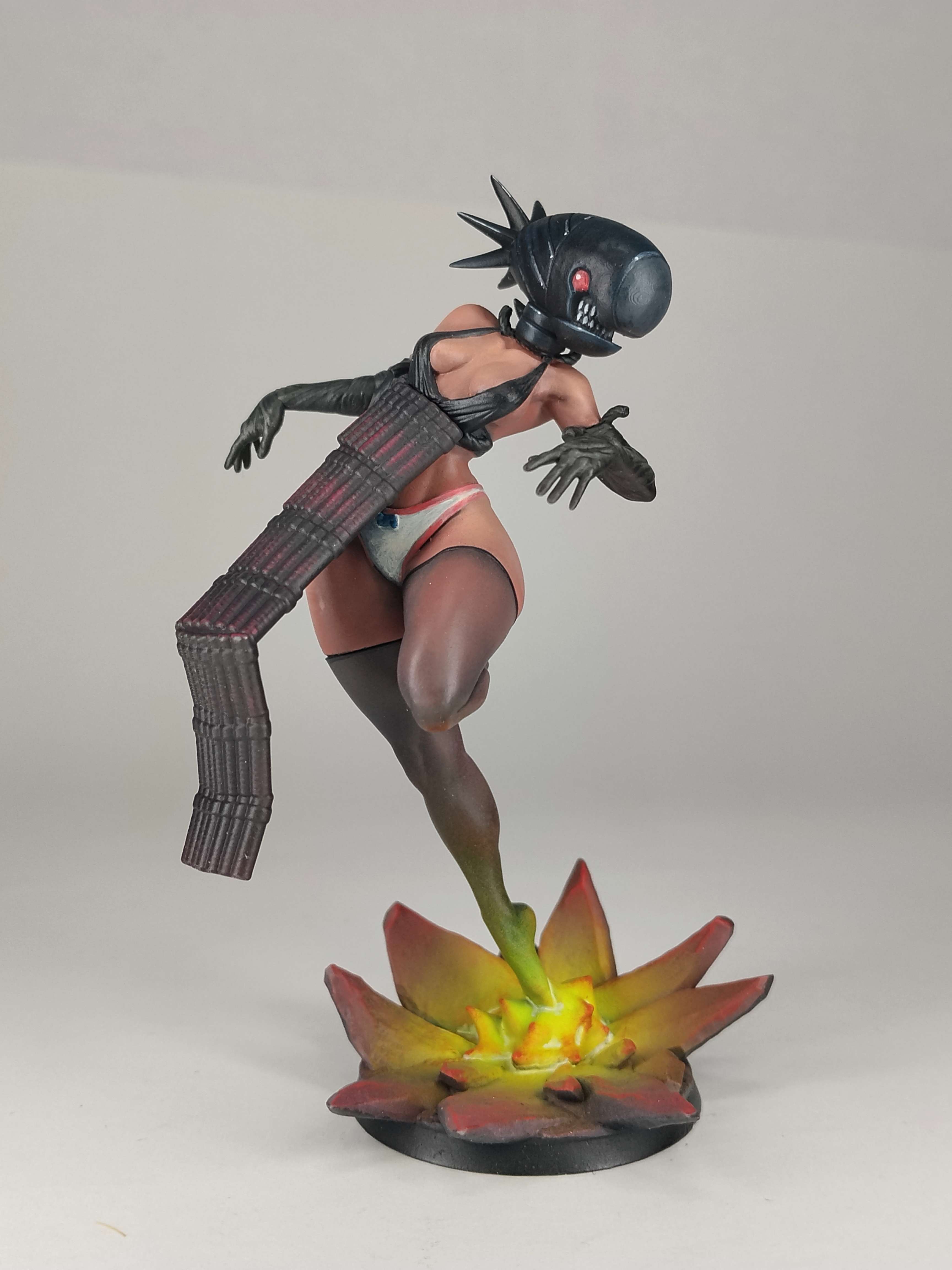 💥 Blastelle – Alter User : une figurine de collection imprimée en résine et peinte à la main — photo 3