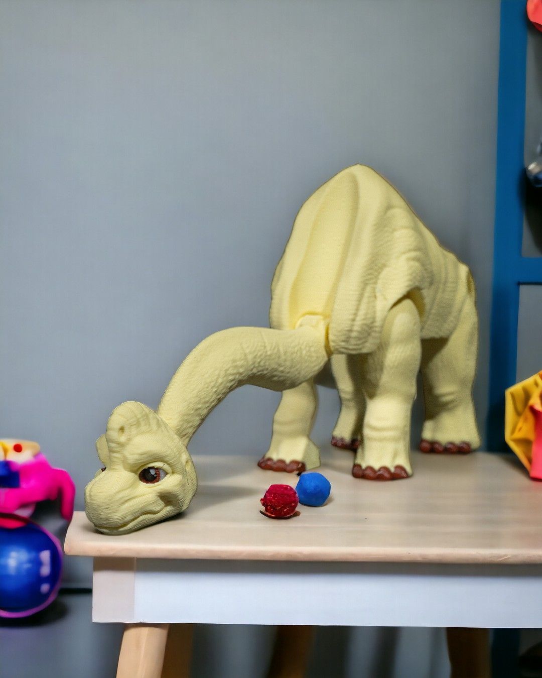 Articulated Brachiosaurus - impression filament STLFlix