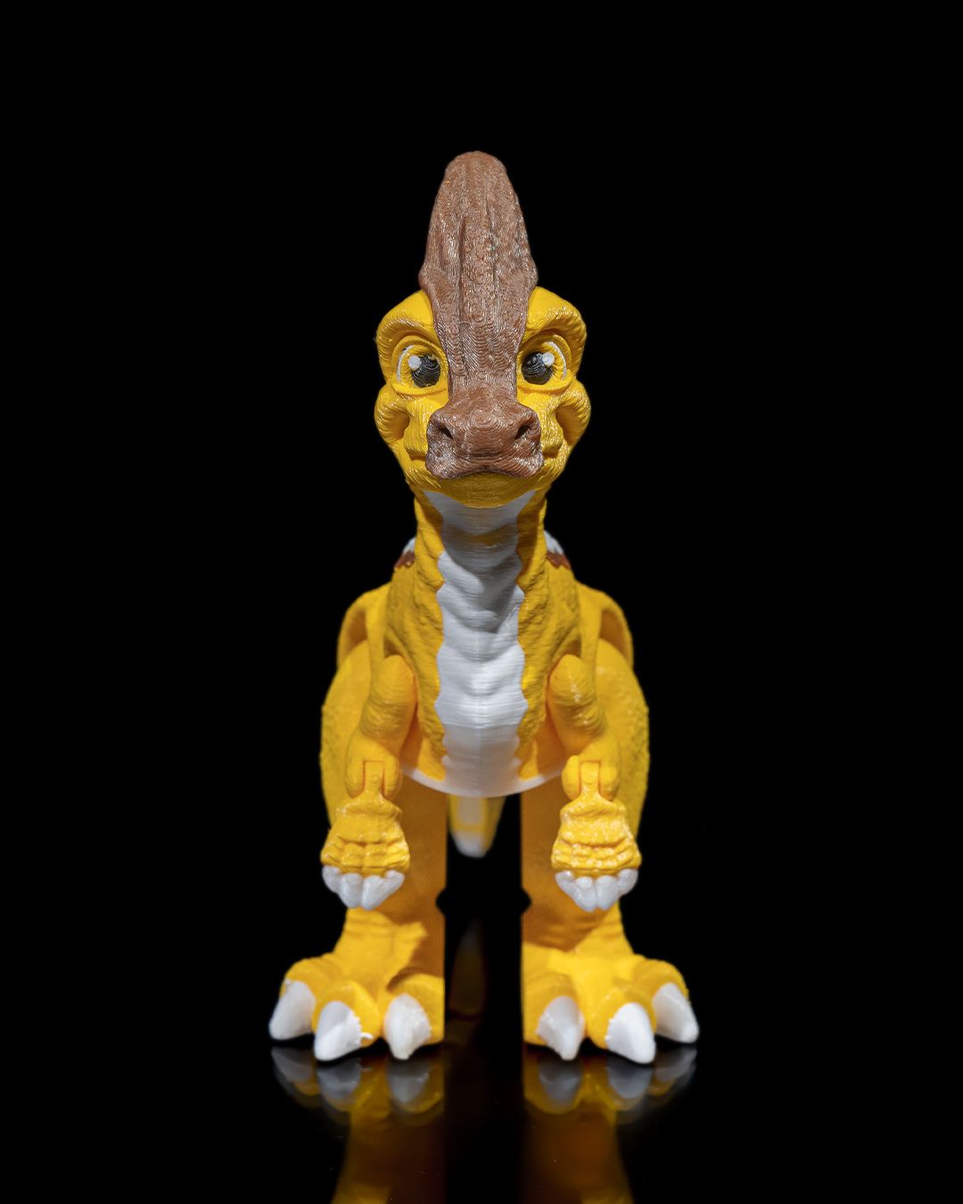 Articulated Parasaurolophus - impression filament STLFlix
