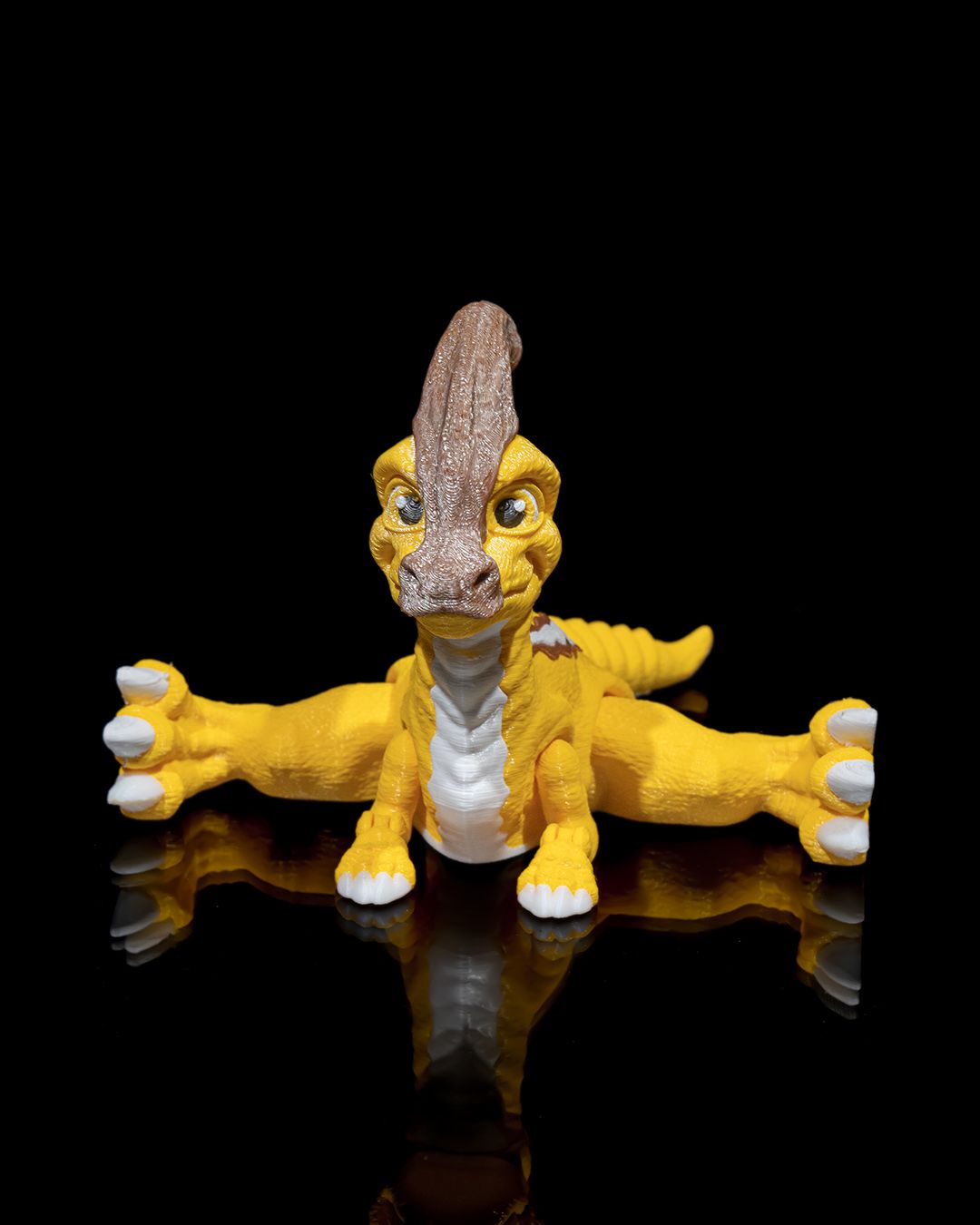 Articulated Parasaurolophus - impression filament STLFlix