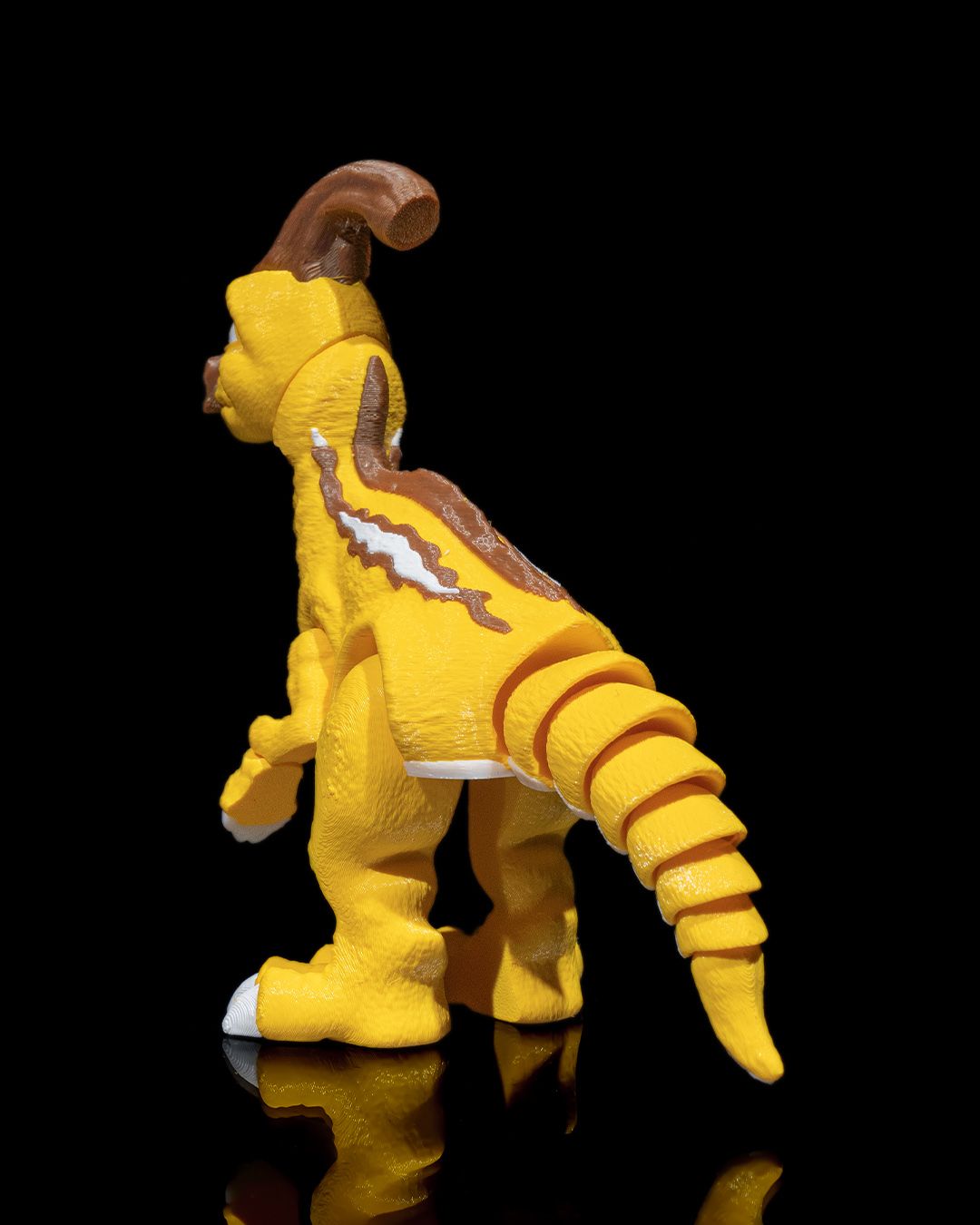 Articulated Parasaurolophus - impression filament STLFlix