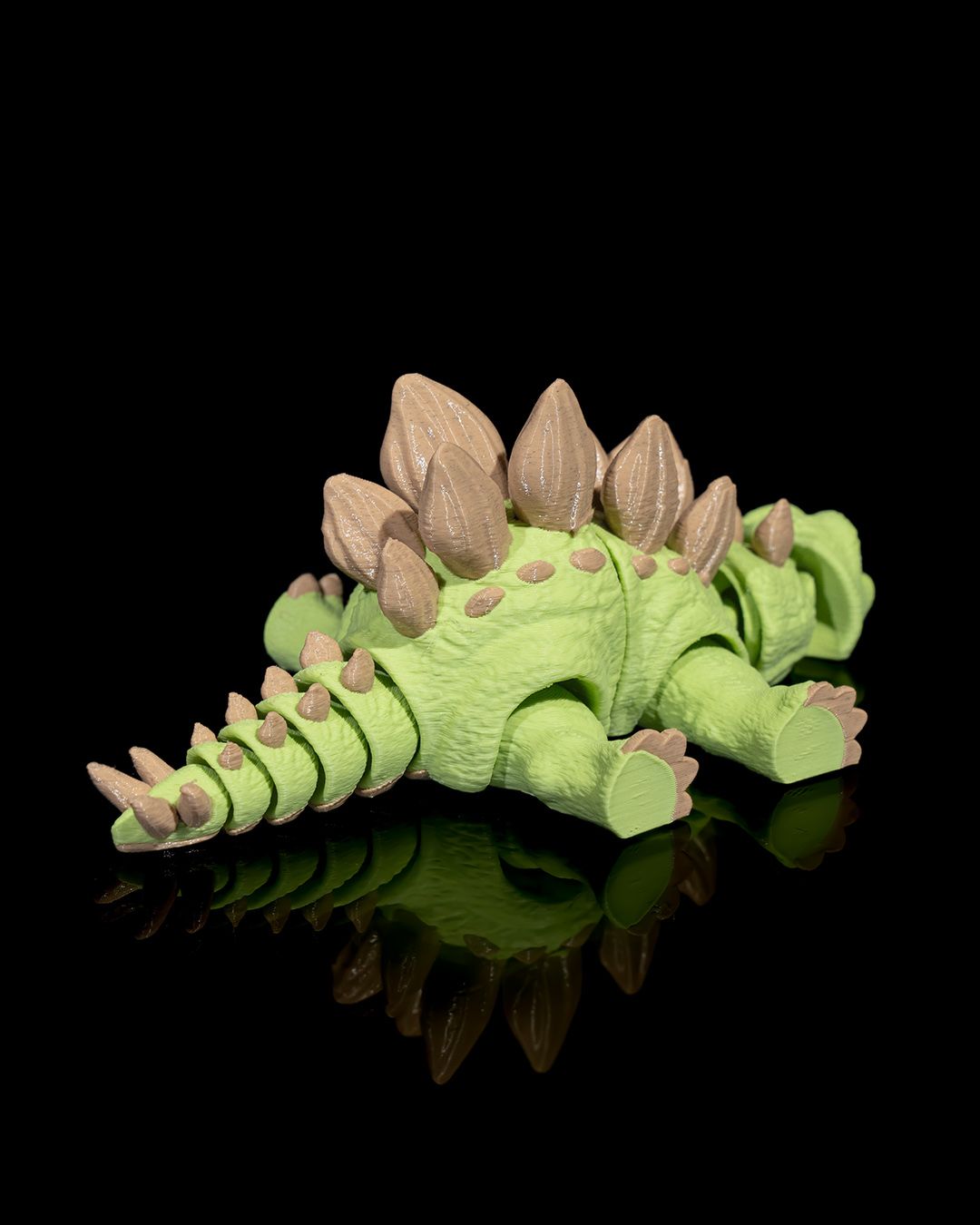 Articulated Steg-o-saurus - impression filament STLFlix