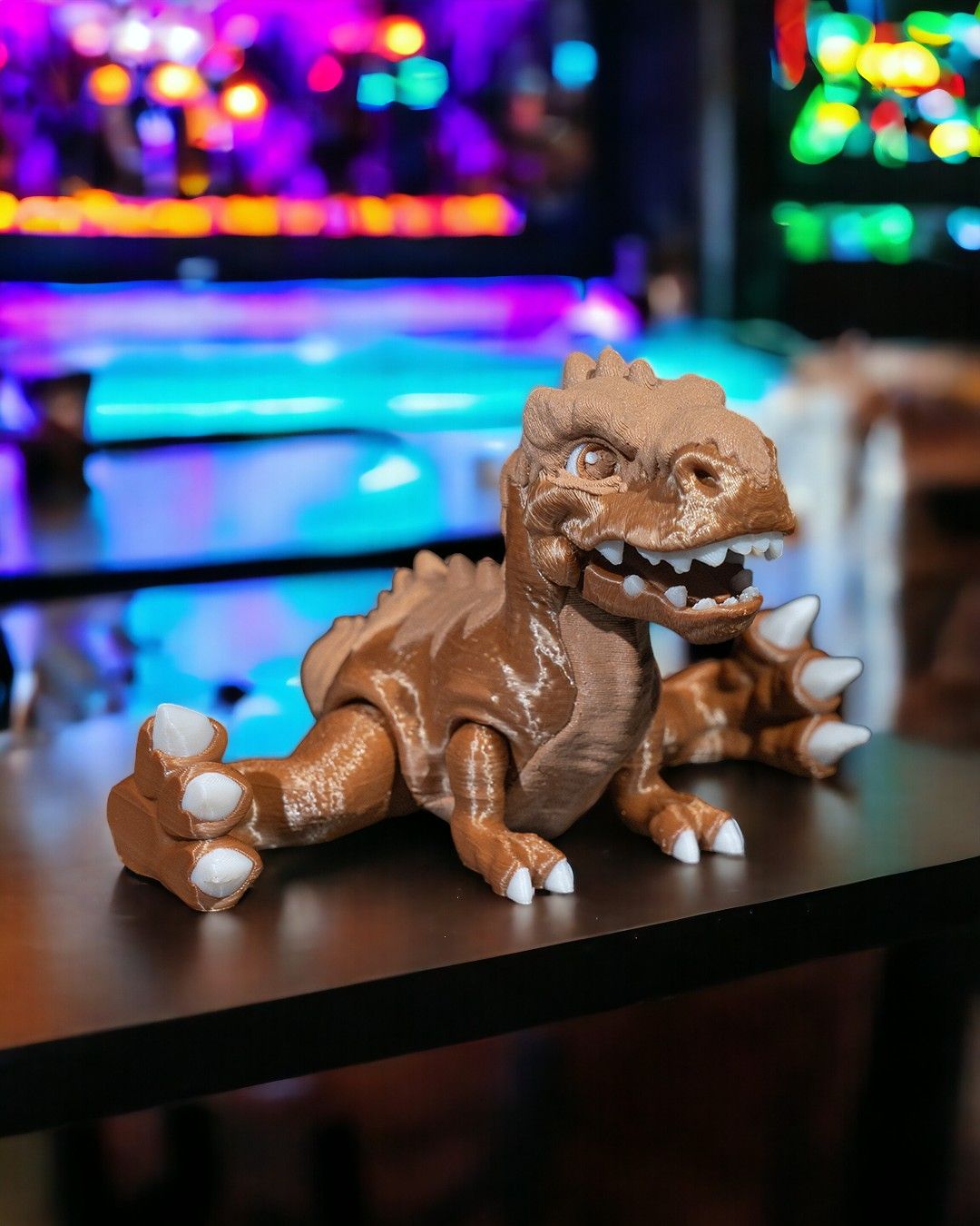 Articulated T-rex - impression filament STLFlix