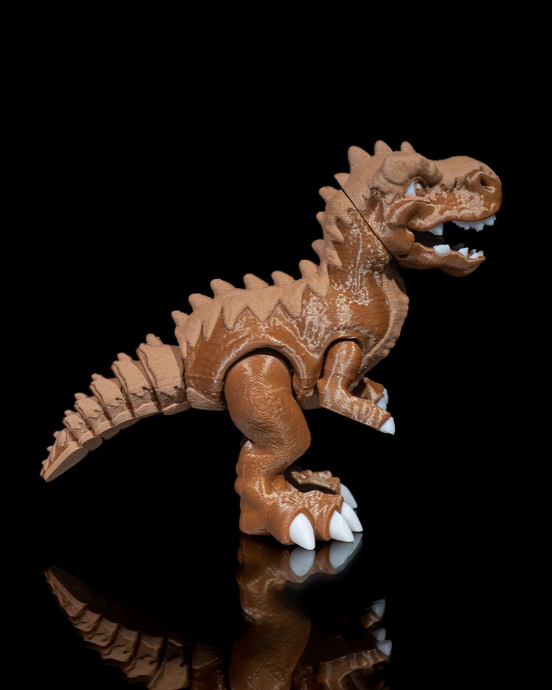 Articulated T-rex - impression filament STLFlix