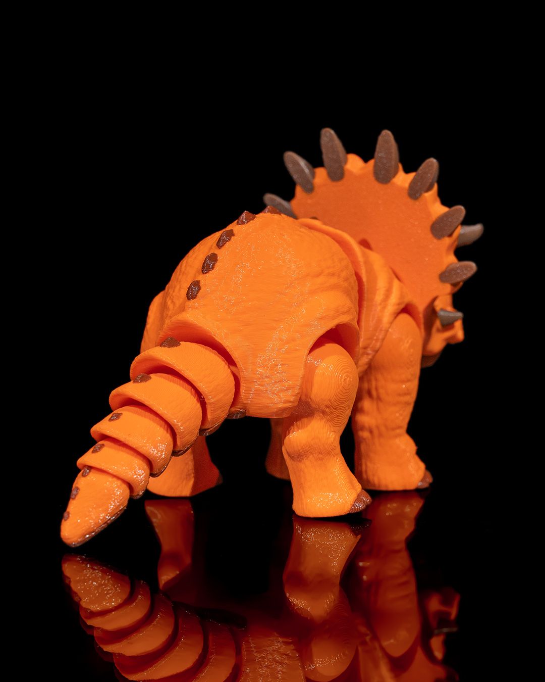 Articulated Triceratops - impression filament STLFlix