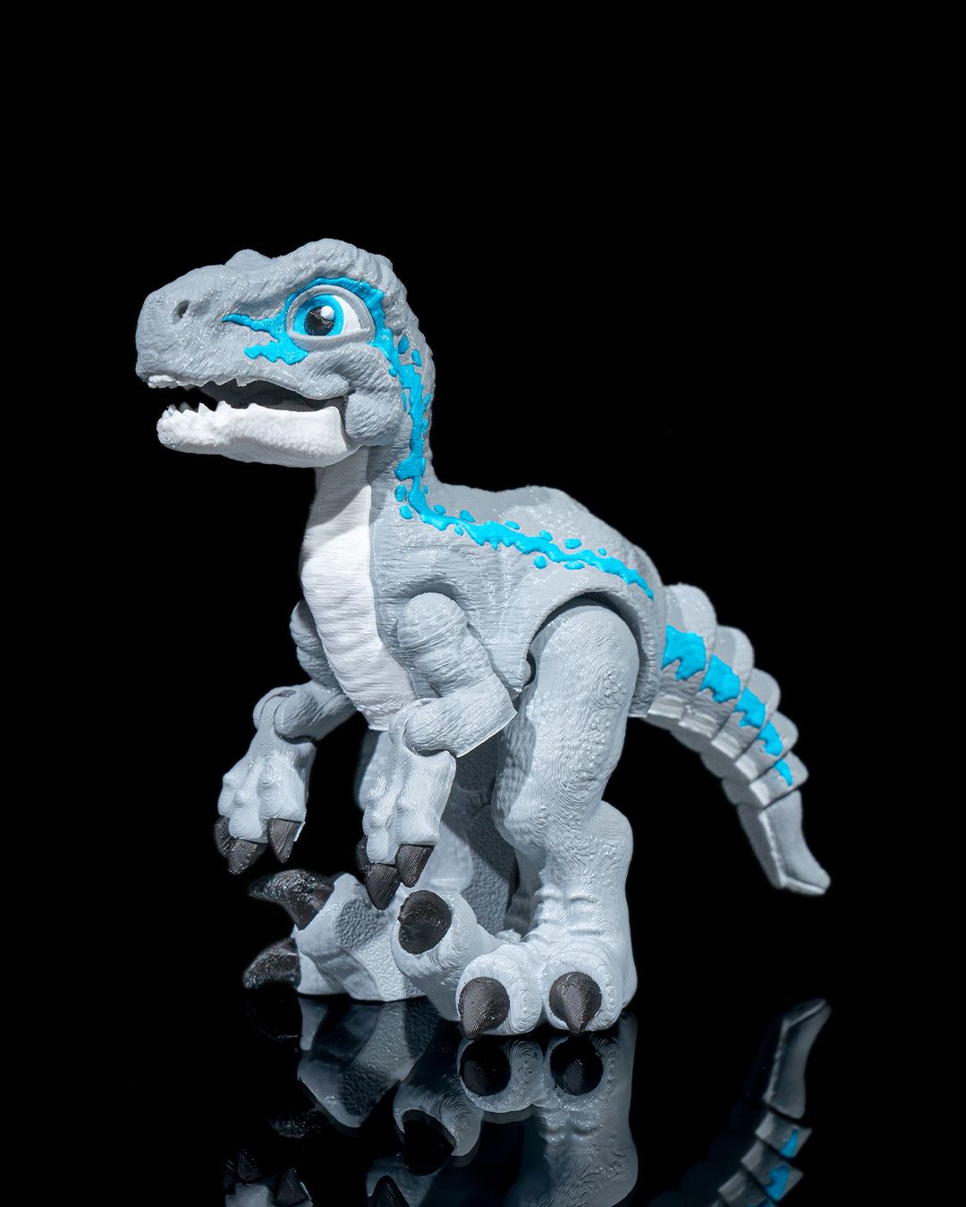Articulated Veloci-Raptor - impression filament STLFlix