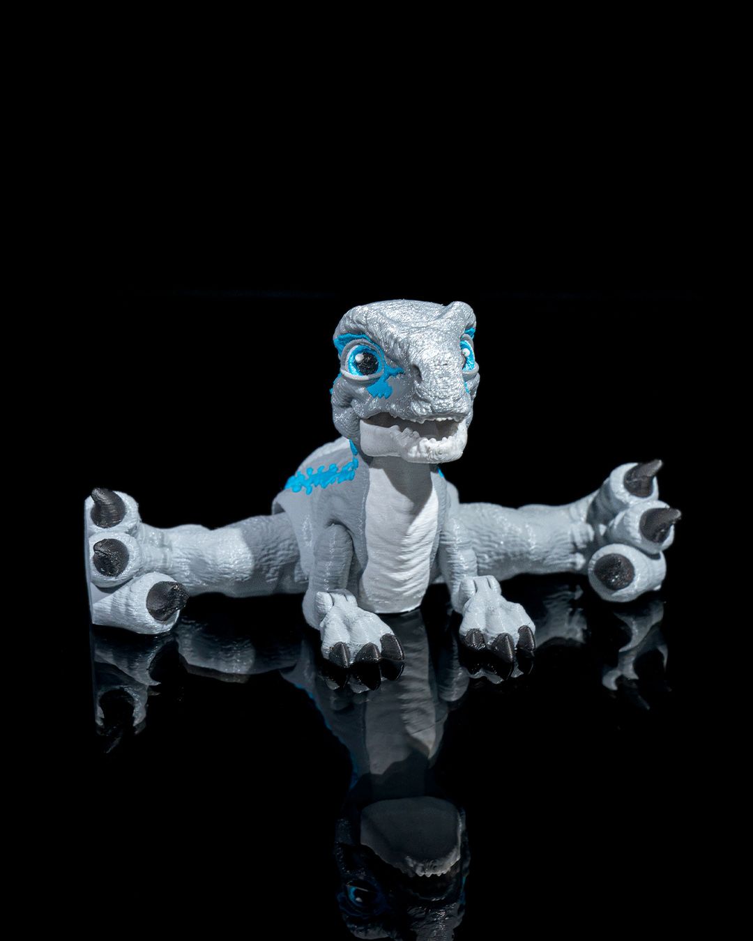 Articulated Veloci-Raptor - impression filament STLFlix