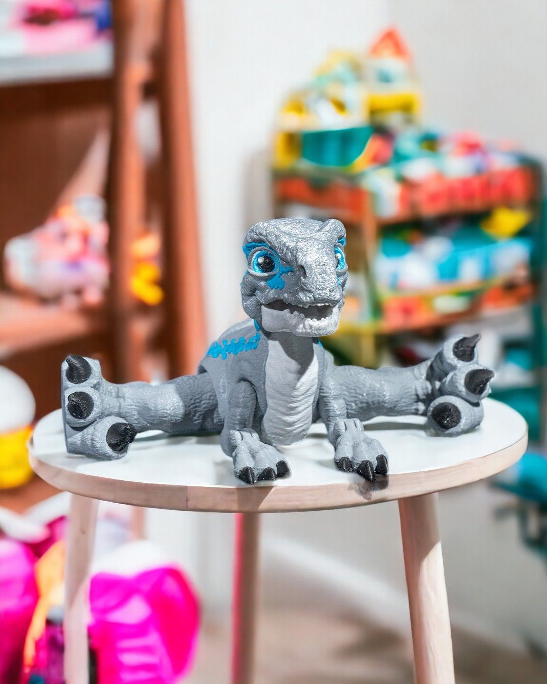 Articulated Veloci-Raptor - impression filament STLFlix
