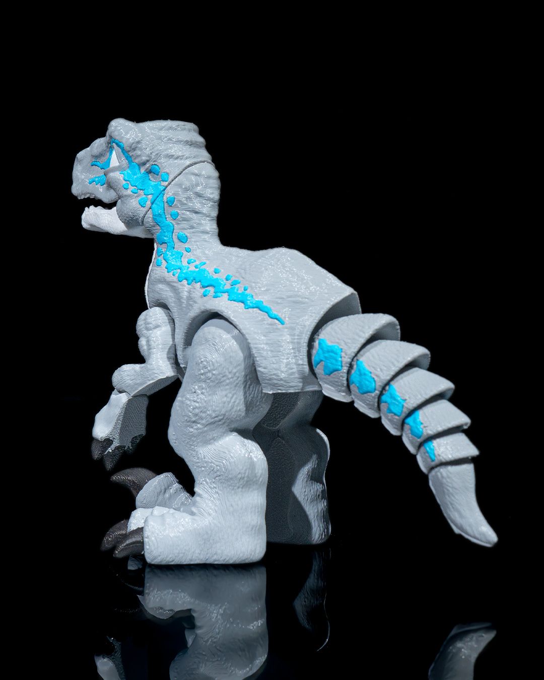 Articulated Veloci-Raptor - impression filament STLFlix