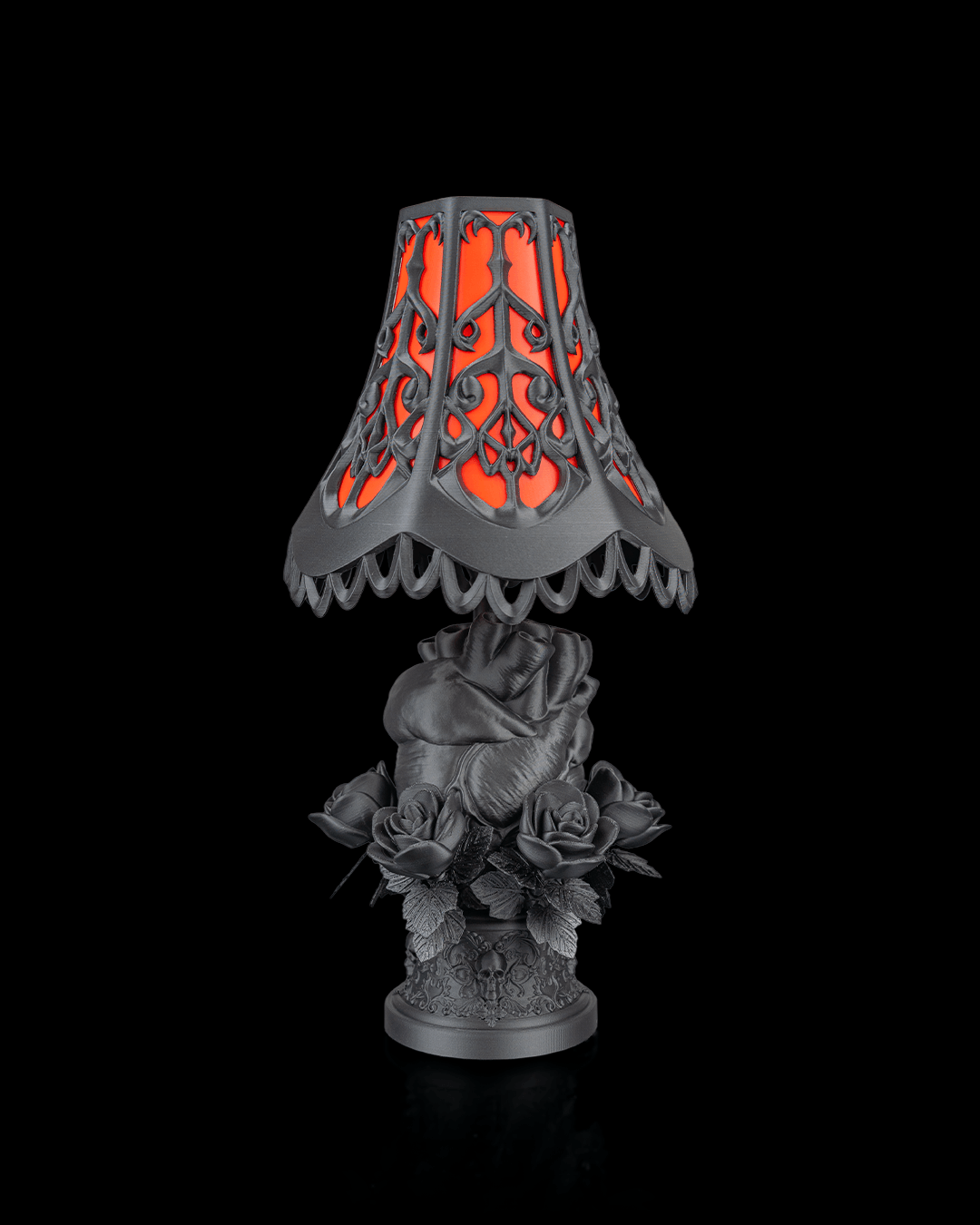 Black Heart - Lampshade - impression filament STLFlix