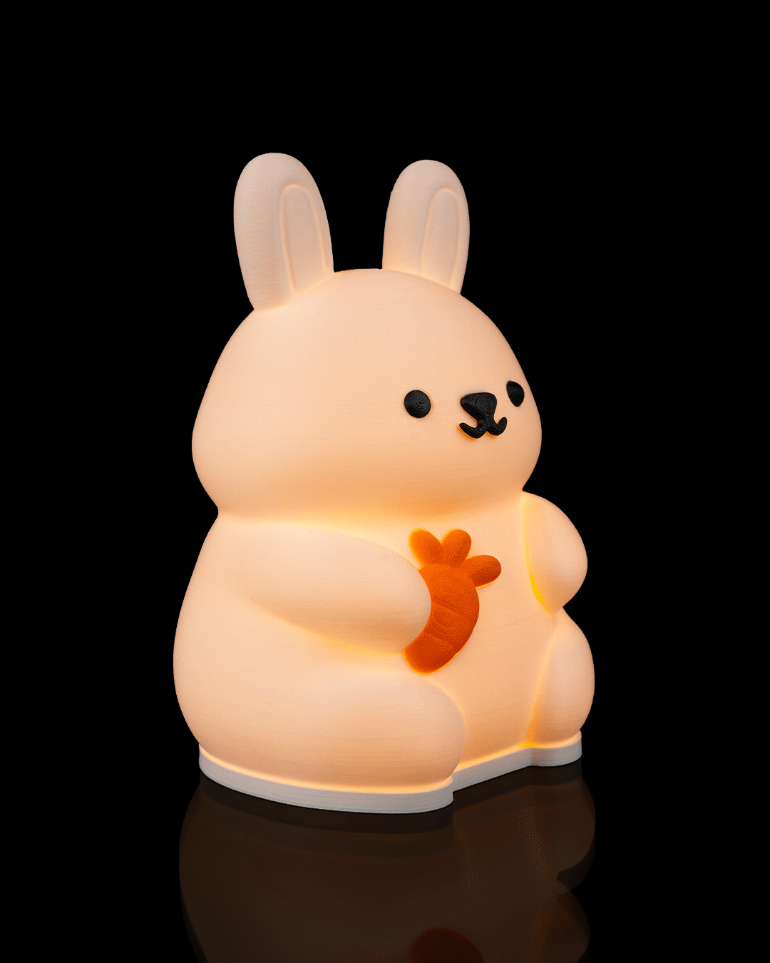 Bunny Bright - Table Lamp - impression filament STLFlix