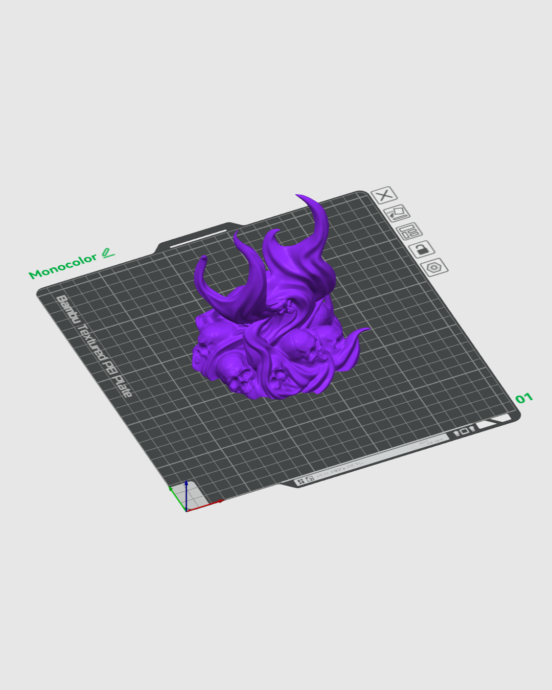 Caster Grip - Controller Holder - impression filament STLFlix