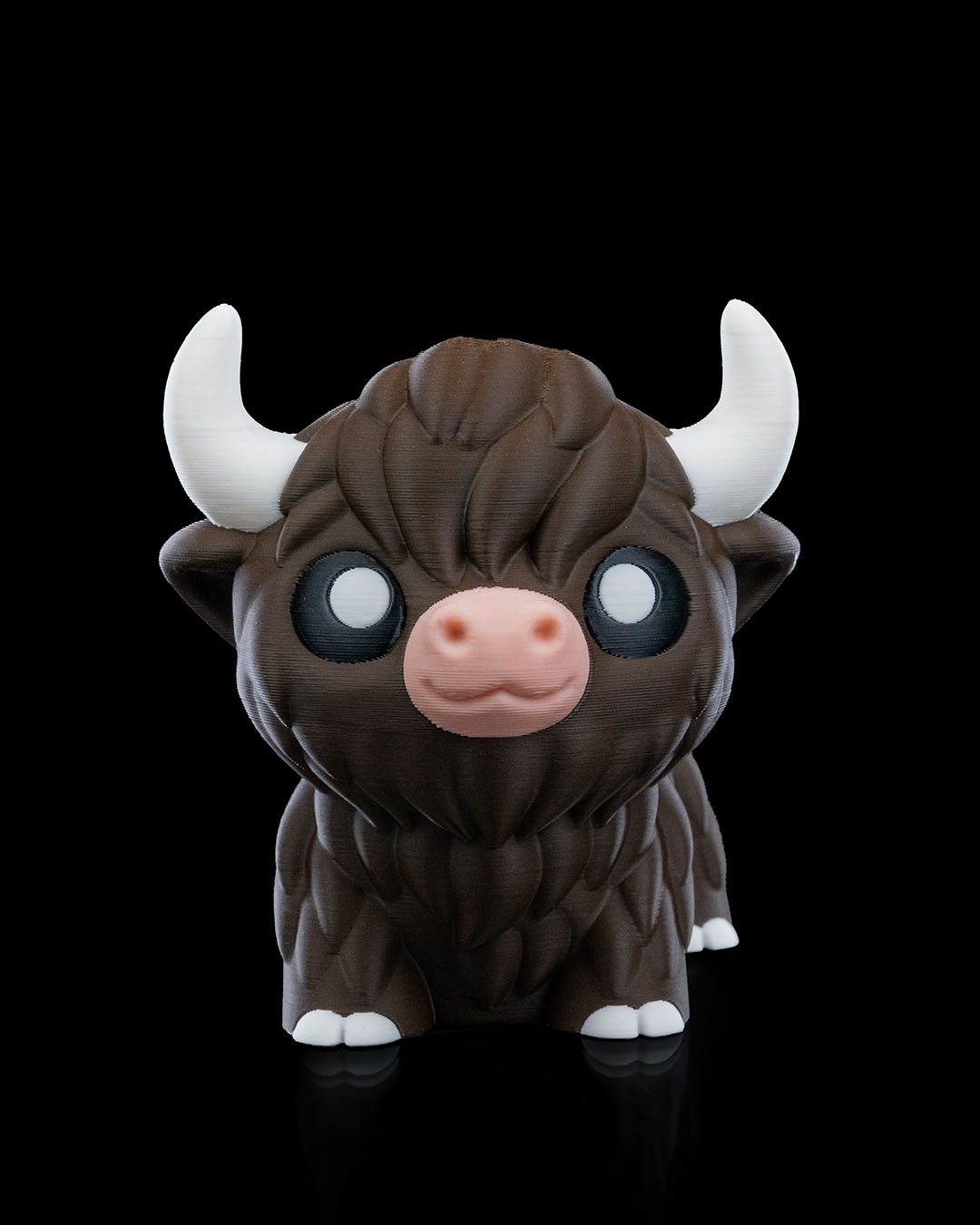 Chill Highland Cow - impression filament STLFlix