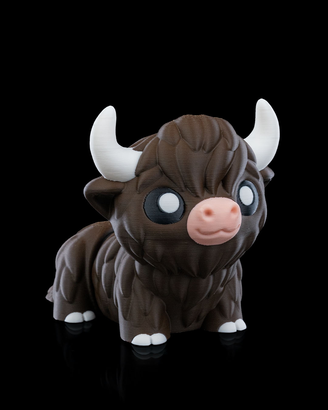 Chill Highland Cow - impression filament STLFlix