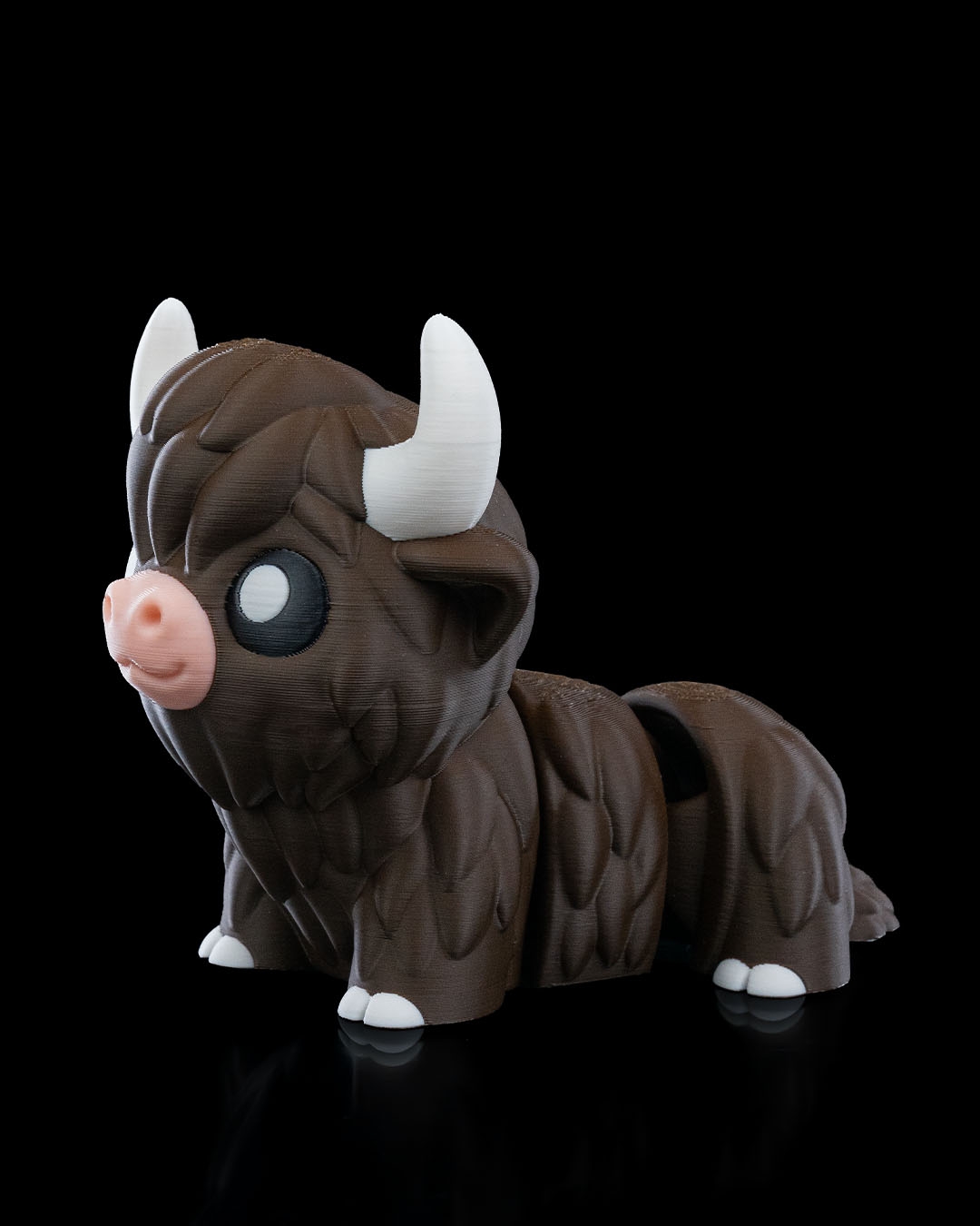 Chill Highland Cow - impression filament STLFlix