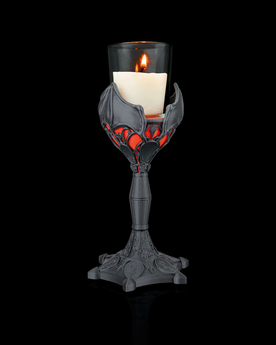 Dark Chalice - Candle Holder - impression filament STLFlix