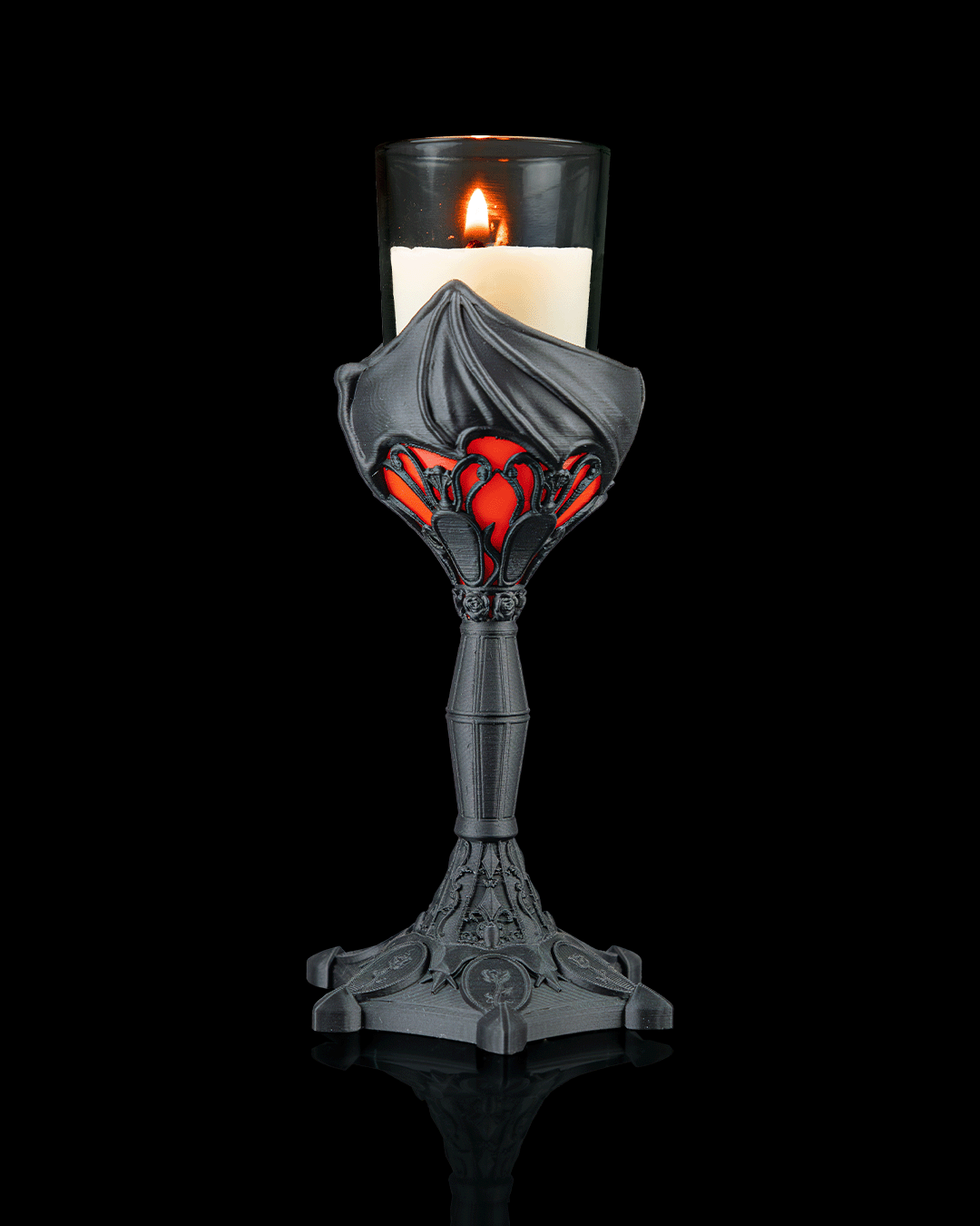 Dark Chalice - Candle Holder - impression filament STLFlix