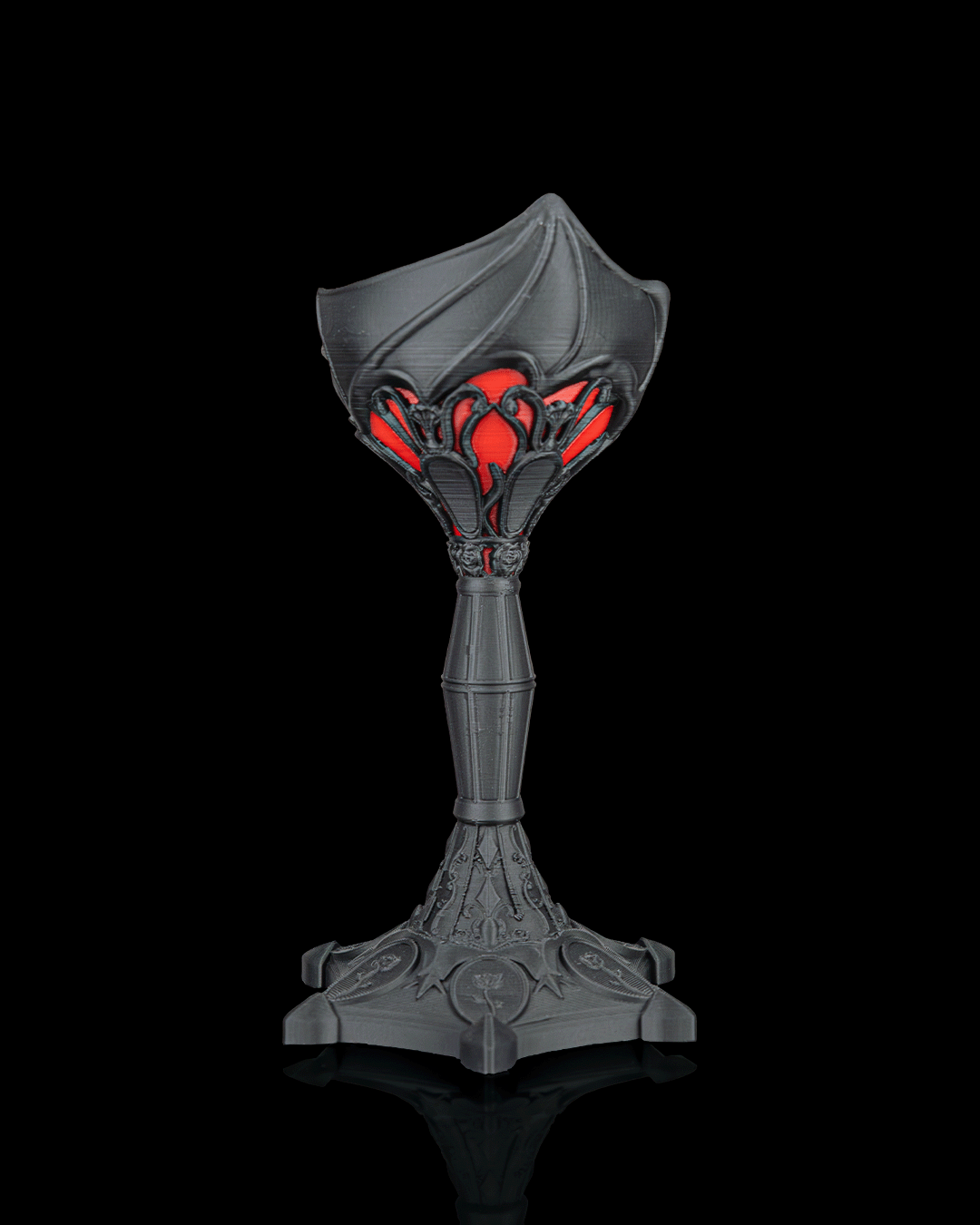 Dark Chalice - Candle Holder - impression filament STLFlix