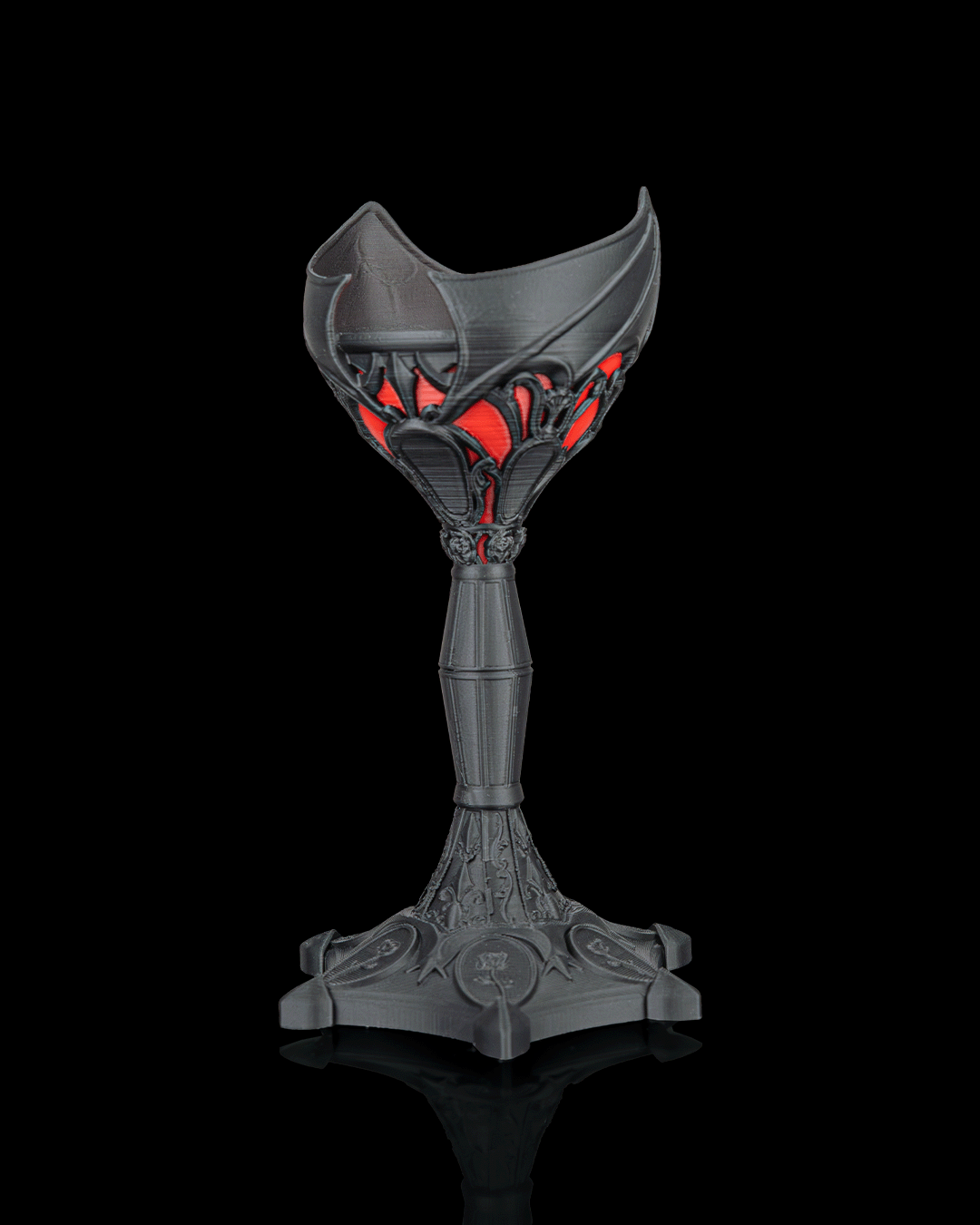 Dark Chalice - Candle Holder - impression filament STLFlix
