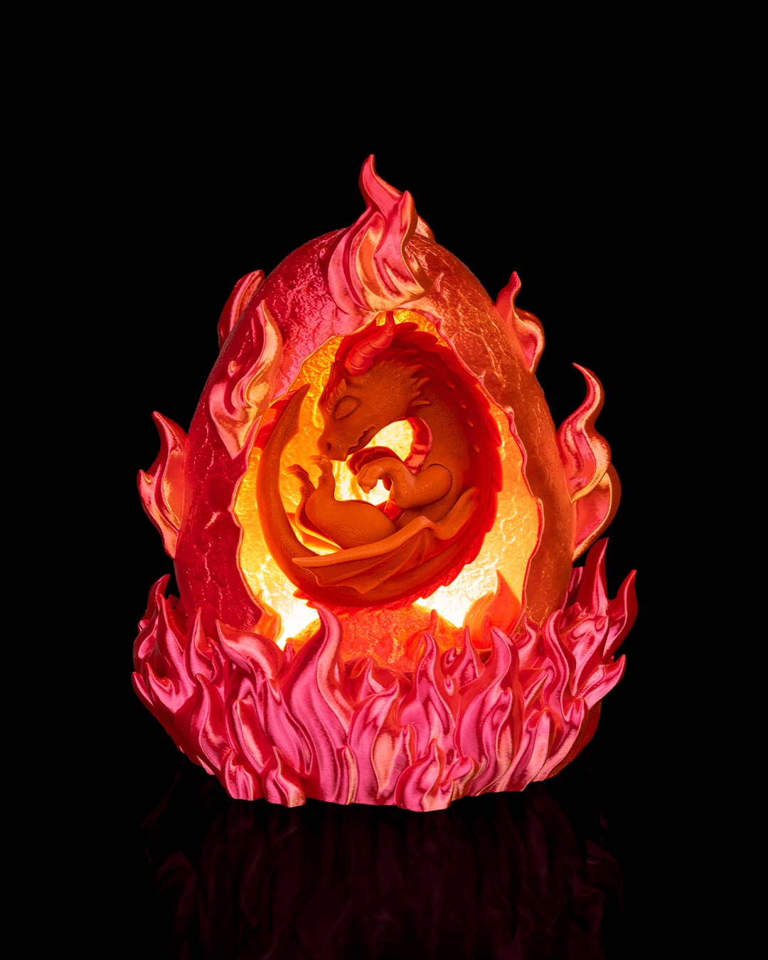 Flameborn - Table Lamp - impression filament STLFlix