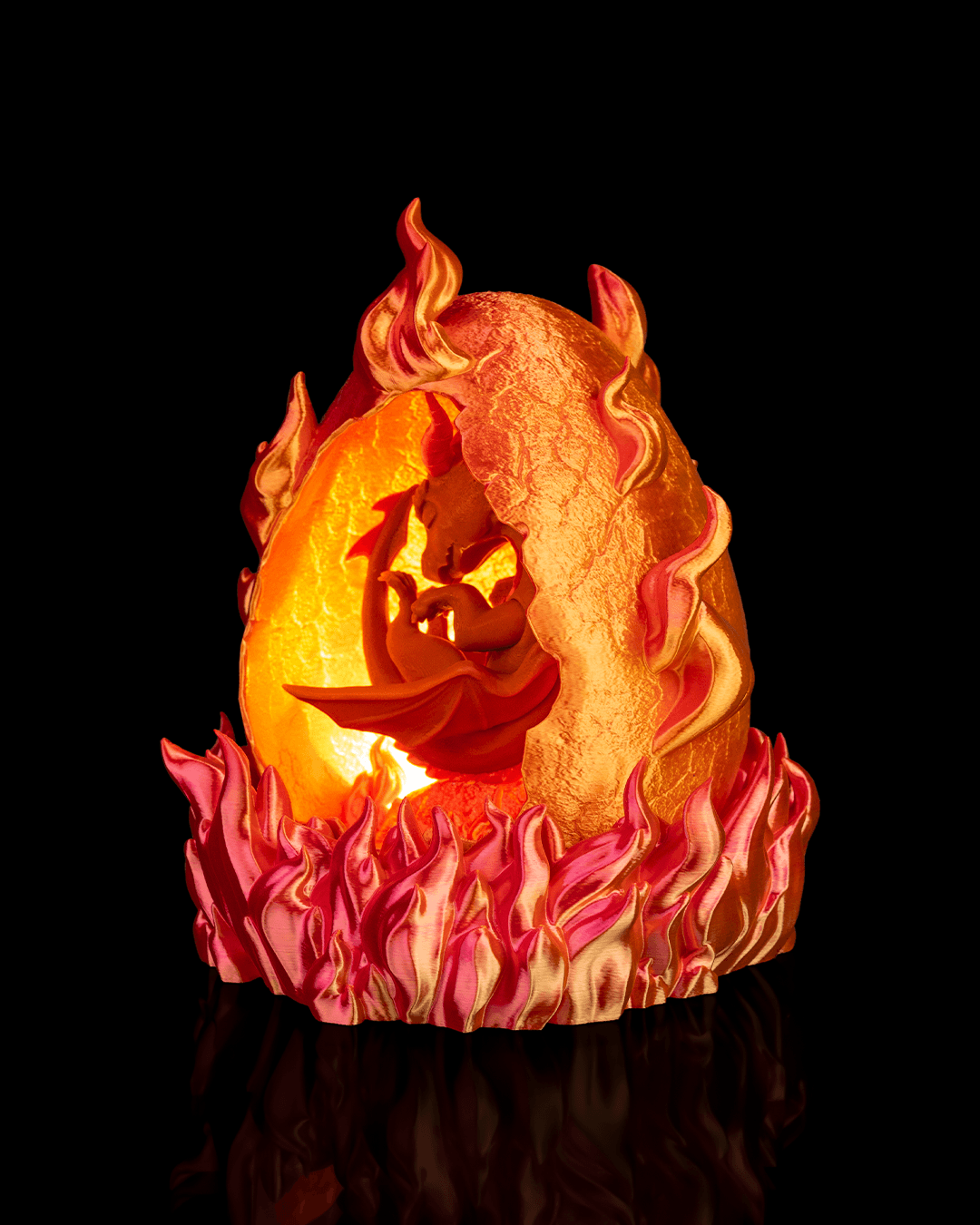 Flameborn - Table Lamp - impression filament STLFlix