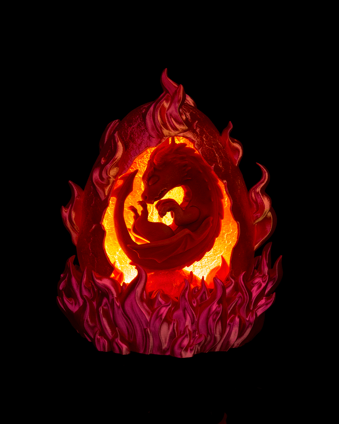 Flameborn - Table Lamp - impression filament STLFlix