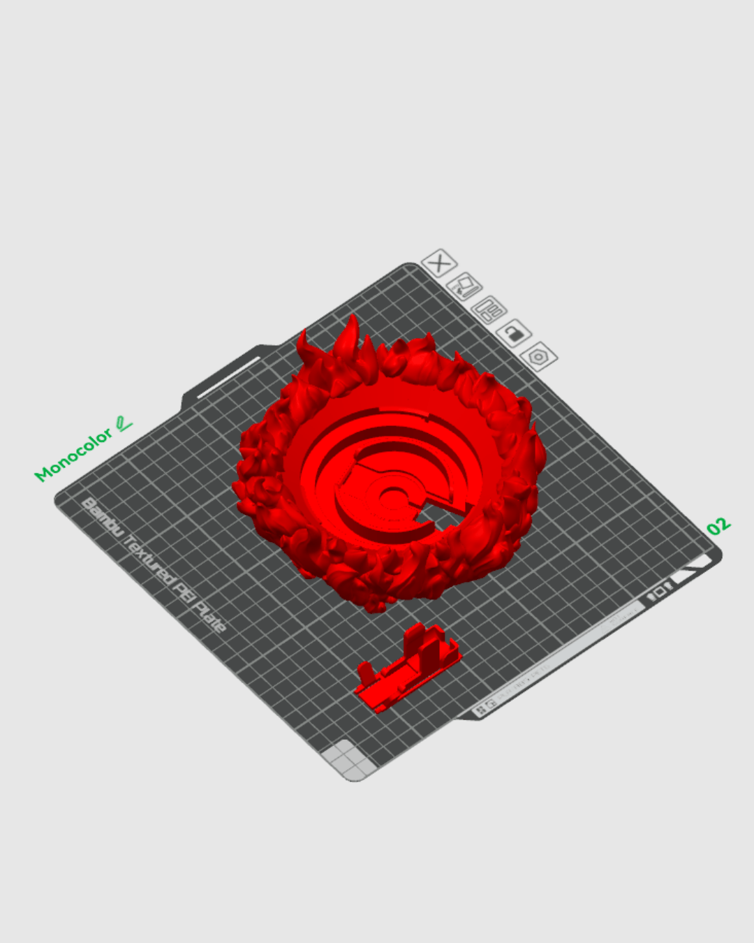 Flameborn - Table Lamp - impression filament STLFlix