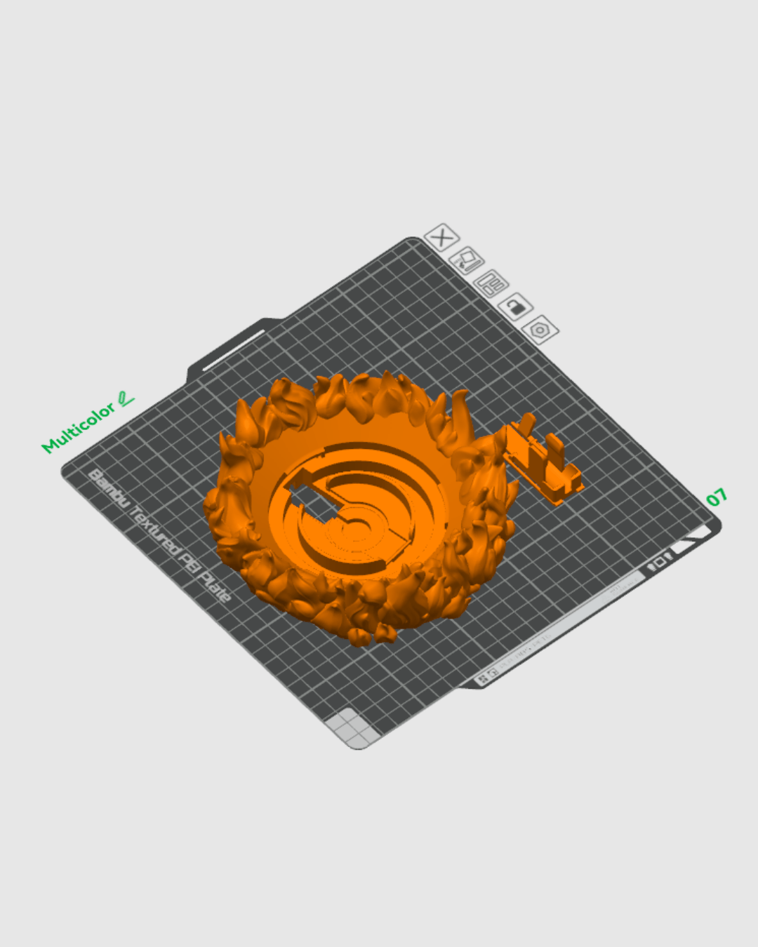 Flameborn - Table Lamp - impression filament STLFlix