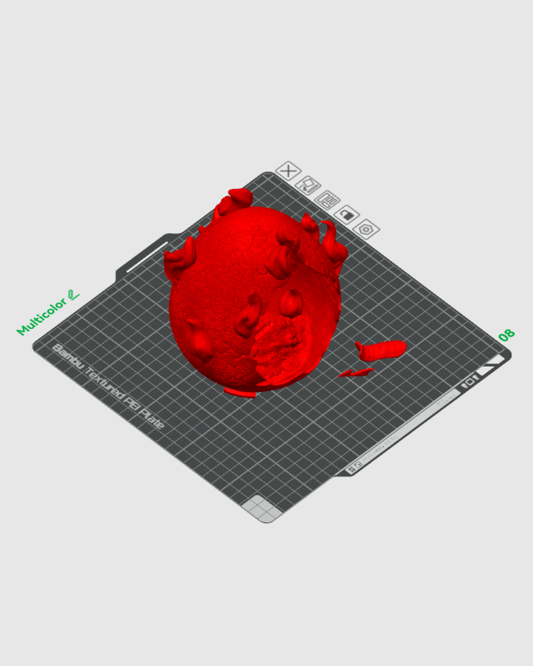 Flameborn - Table Lamp - impression filament STLFlix
