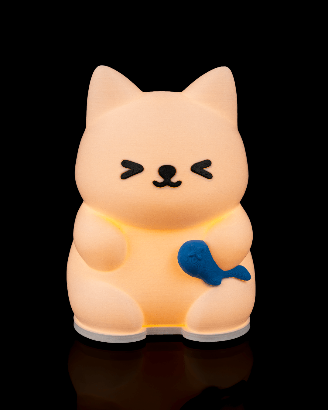 Meow Glow - Table Lamp - impression filament STLFlix