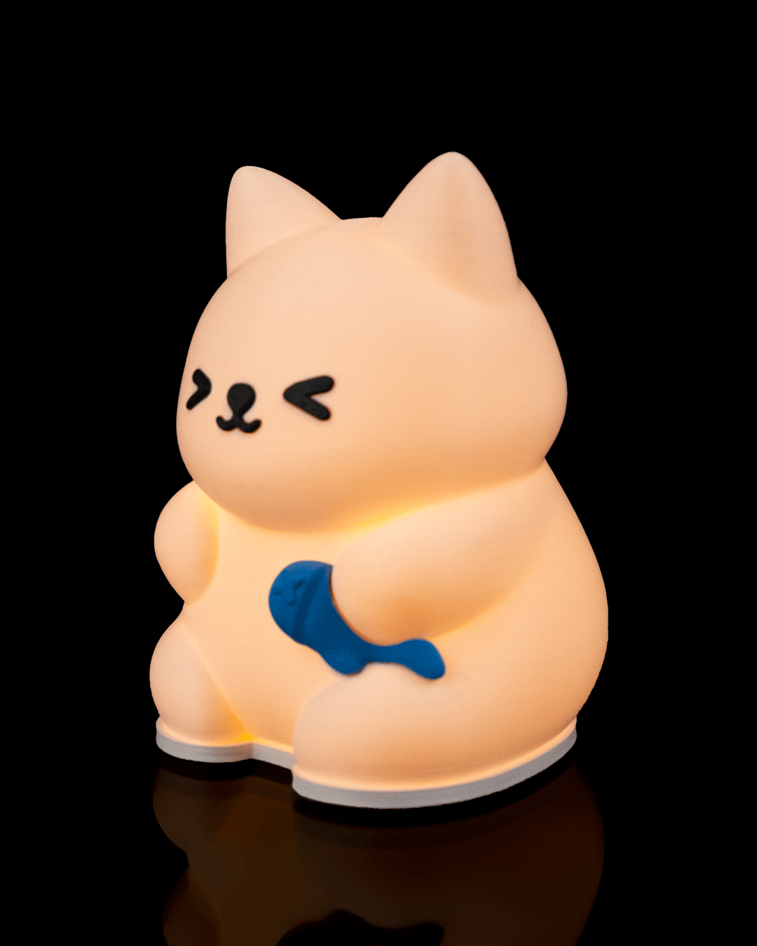 Meow Glow - Table Lamp - impression filament STLFlix