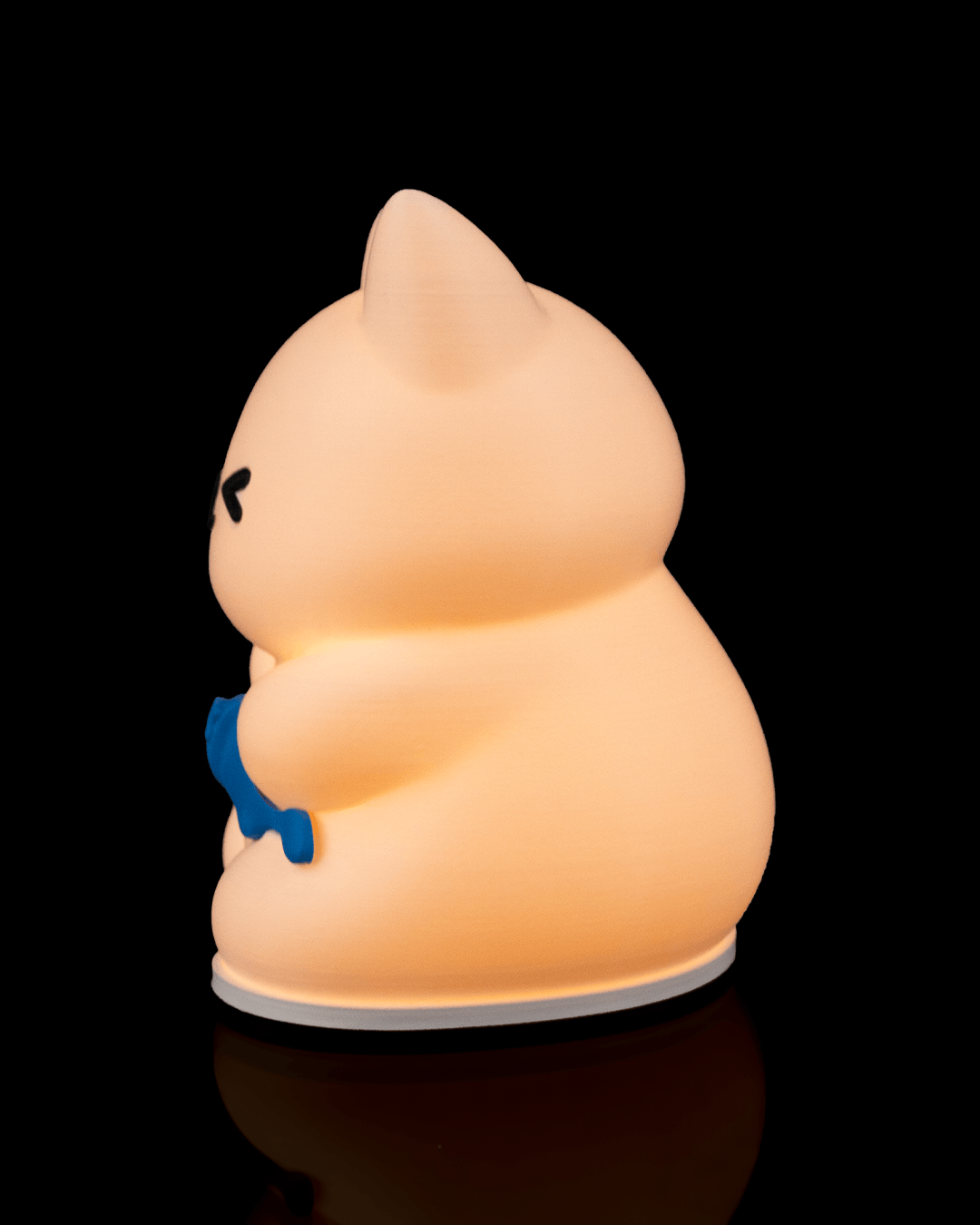 Meow Glow - Table Lamp - impression filament STLFlix