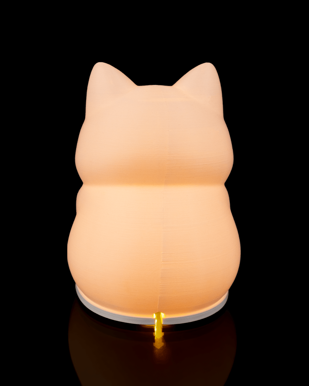 Meow Glow - Table Lamp - impression filament STLFlix