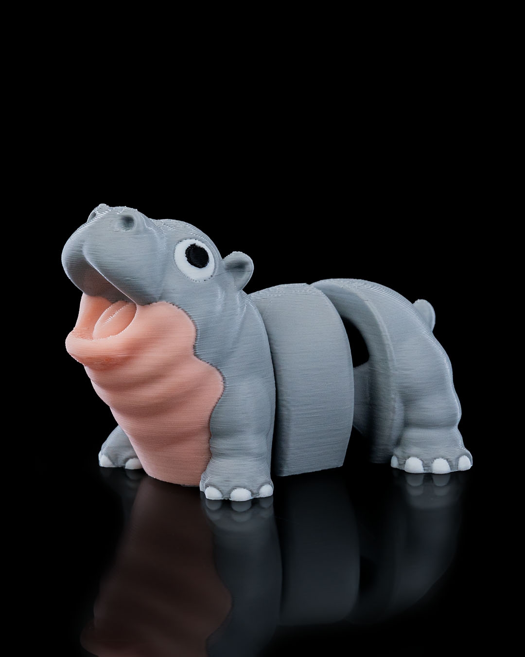 Merry Baby Hippo - impression filament STLFlix