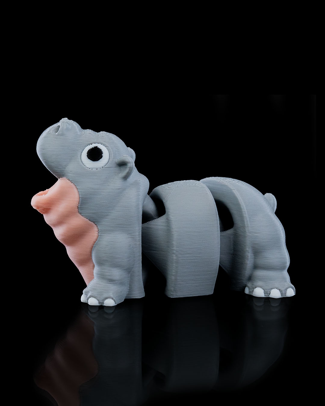 Merry Baby Hippo - impression filament STLFlix