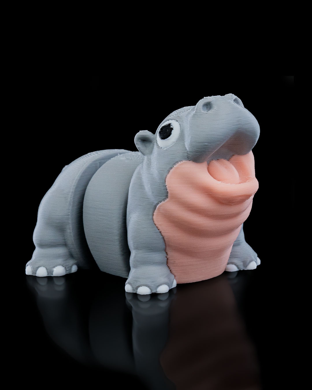 Merry Baby Hippo - impression filament STLFlix