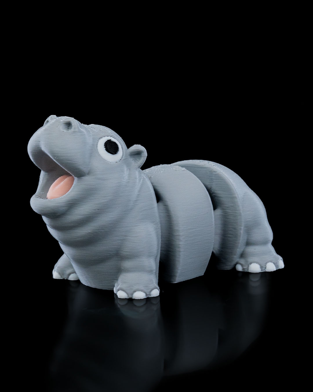 Merry Baby Hippo - impression filament STLFlix