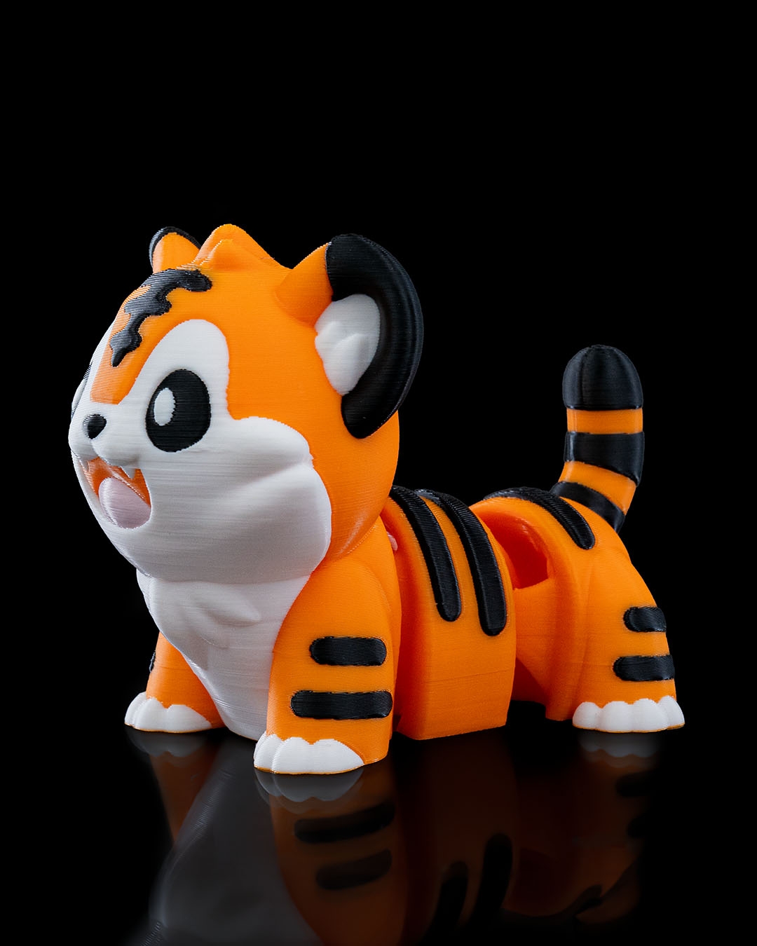 Playful Tiger - impression filament STLFlix
