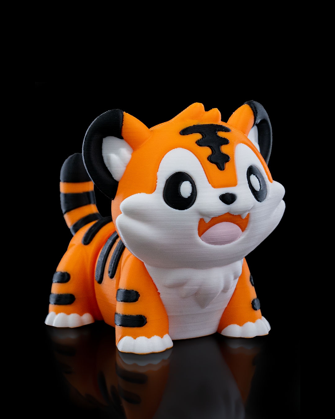 Playful Tiger - impression filament STLFlix