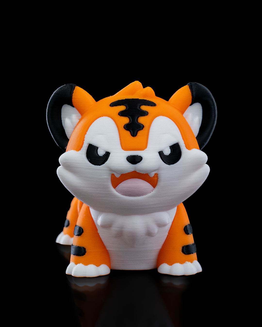 Playful Tiger - impression filament STLFlix