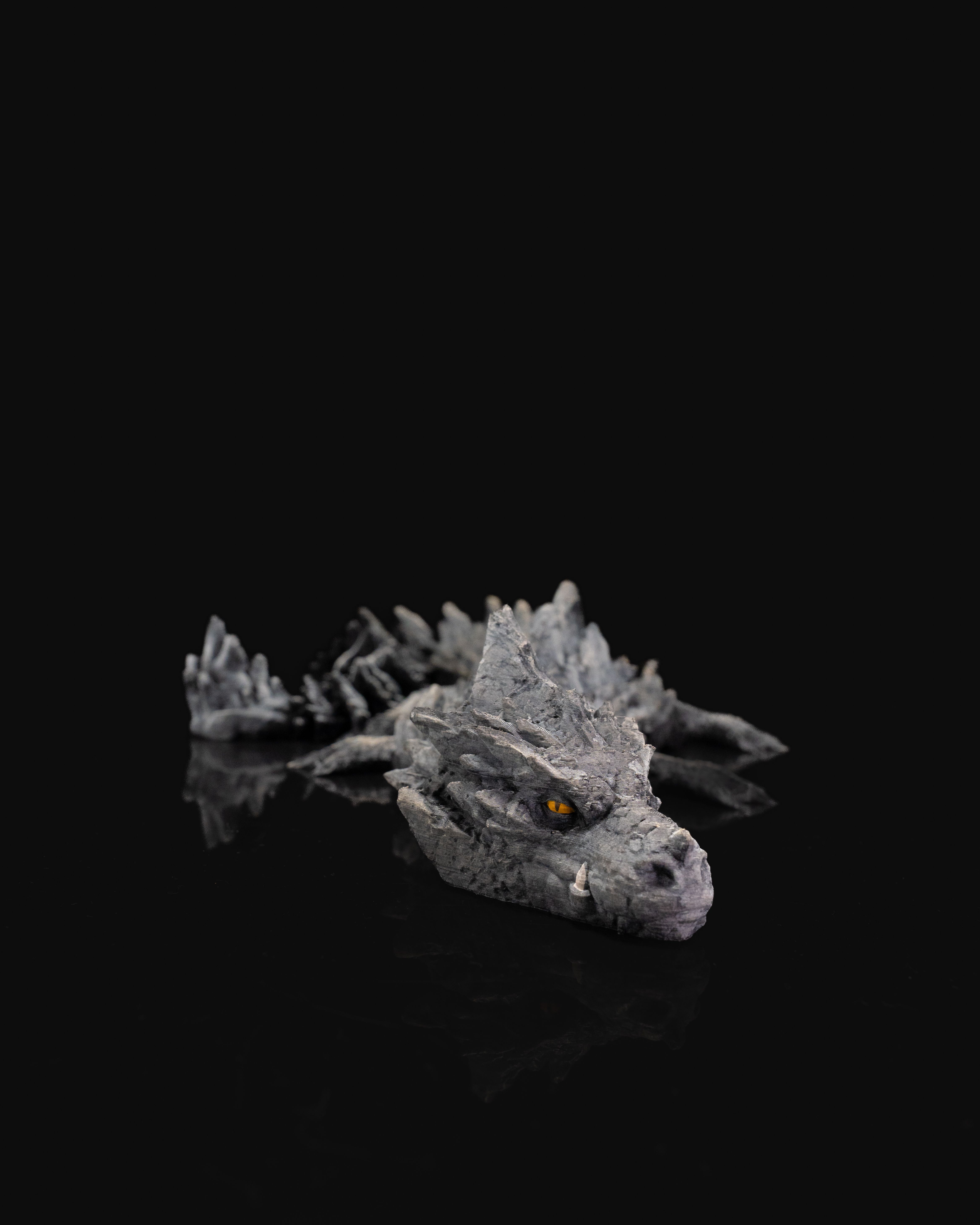 Stone Mama Dragon - impression filament STLFlix