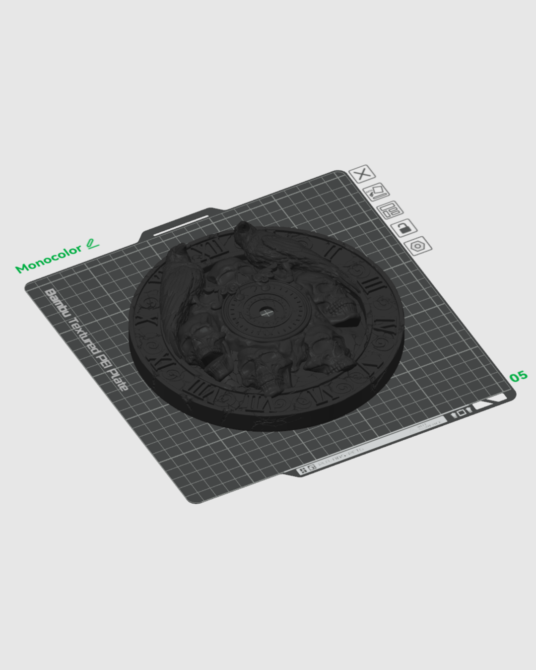The Last Hour - Wall Clock - impression filament STLFlix